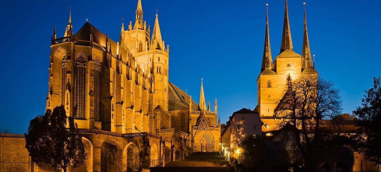 Privatzimmer Erfurt Esterno foto