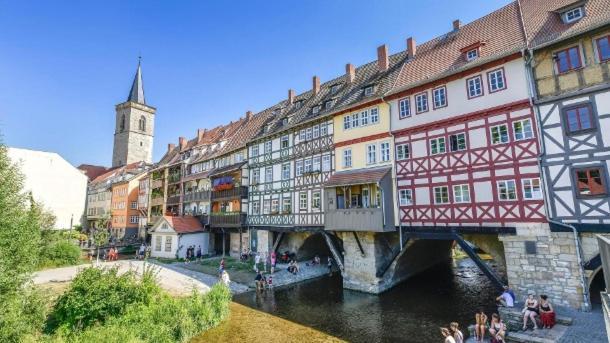 Privatzimmer Erfurt Esterno foto